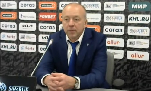 «Мы играем в другой хоккей». Скабелка высказался о третьей подряд победе «Барыса» в КХЛ