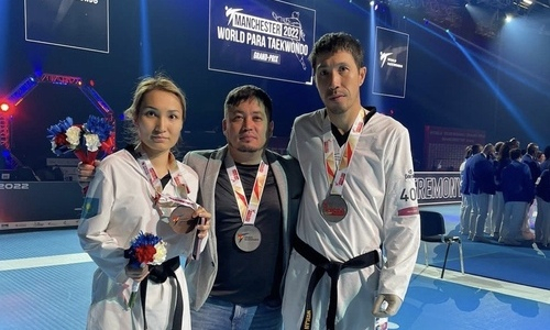 Казахстанские паратаэквондисты завоевали призовые места на мировом Гран-при в Манчестере