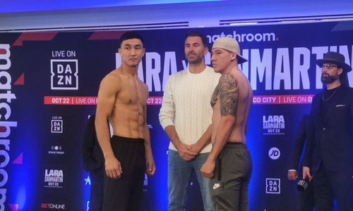 Непобежденные казахстанские боксеры прошли взвешивание перед боями в Мексике