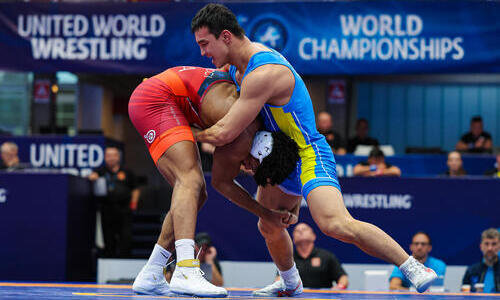Казахстан завоевал «серебро» чемпионата мира по вольной борьбе