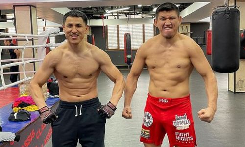 Куат Хамитов и Жанкош Тураров провели «бой» на кулаках. Видео