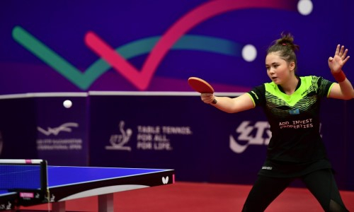 Казахстанка завоевала вторую медаль международного турнира по настольному теннису в Египте
