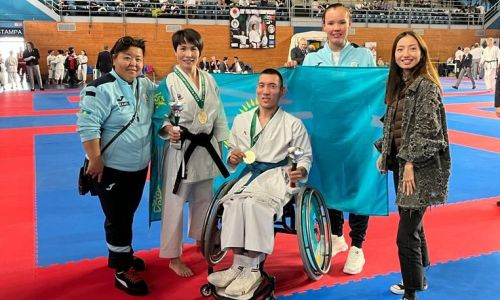 Казахстанские пара-каратисты стали чемпионами мира в Италии