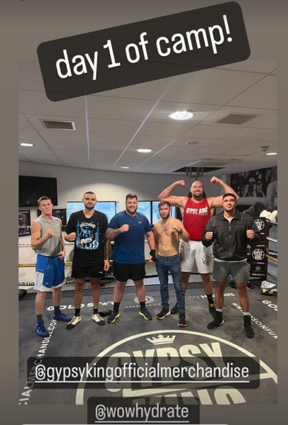 Фьюри начал подготовку к следующему бою. Фото