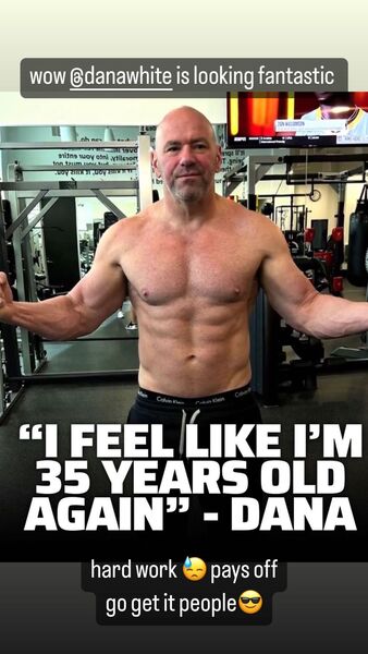 Фьюри оценил физическую форму 53-летнего президента UFC