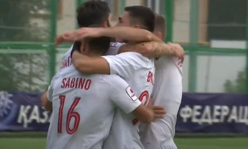 Видео гола Сабино матча Кубка Казахстана «Акжайык» — «Тараз»