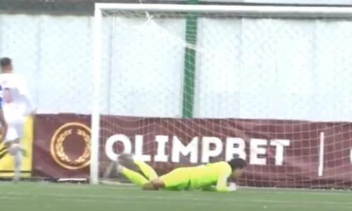 Видео гола Газданова матча Кубка Казахстана «Акжайык» — «Тараз»