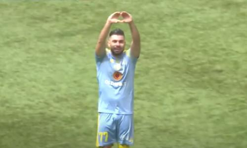 Видео второго гола Эуженио матча Премьер-Лиги «Астана» — «Атырау»
