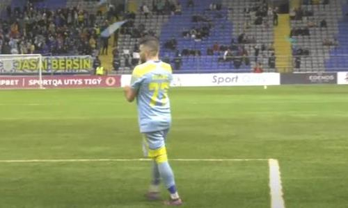 Видео третьего гола Эуженио матча Премьер-Лиги «Астана» — «Атырау» 