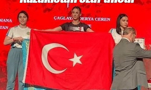 Чемпионка мира из Турции ответила Казахстану за скандал с флагами на ЧМ-2022 по армреслингу