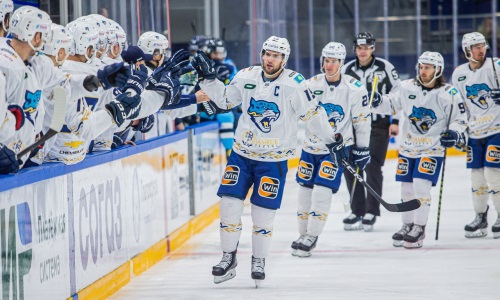 Фоторепортаж с матча КХЛ «Сибирь» — «Барыс» 4:3