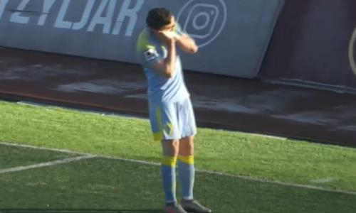 Видео гола Аймбетова матча Премьер-Лиги «Кызыл-Жар» — «Астана»