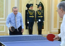 Президенты Казахстана и Турции сыграли в настольный теннис. Фото