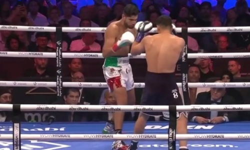 Бивол — Рамирес: видео полного боя с избиением в HD