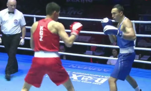 Видео полного боя, или как Казахстан выиграл 13-ю медаль ЧА-2022 по боксу