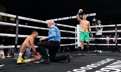 Третий профи-бой призера чемпионатов мира по боксу из Казахстана вызвал интерес в Европе