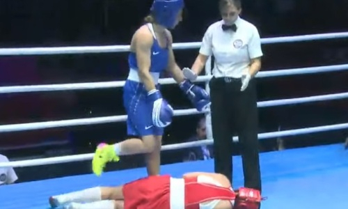 Видео скандального боя, или как Казахстан лишили медали ЧА-2022 по боксу