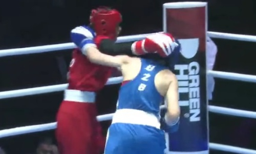 Узбекистан нокаутом добился боя с Казахстаном на ЧА-2022 по боксу