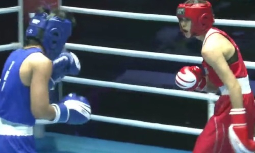 Видео полного боя чемпионки Азии из Казахстана за медаль ЧА-2022 по боксу