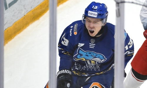 Молодой хоккеист «Барыса» стал звездой в матче КХЛ