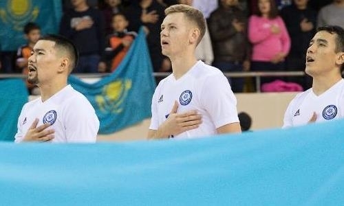 Фоторепортаж матча Казахстан — Черногория в отборе на ЧМ-2024 по футзалу 