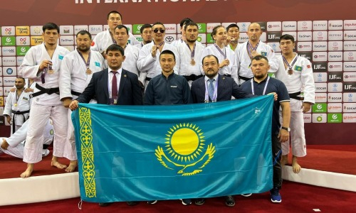 Сборная команда Казахстана по пара дзюдо стала  бронзовым призерам чемпионата мира 