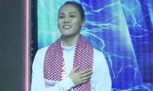 Гимн Казахстана первым прозвучал на чемпионате Азии-2022 по боксу. Видео