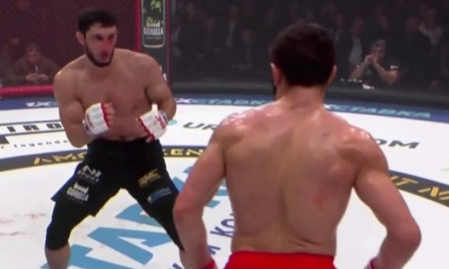 Видео боя, или как казахстанский боец избил россиянина в реванше и стал претендентом на титул