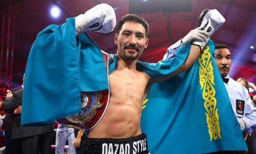 Алимханулы выступил с новым заявлением после первой защиты титула чемпиона мира