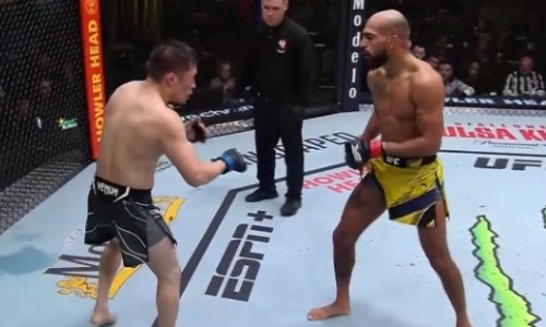 Видео полного боя Жалгаса Жумагулова против американца со скандальным решением судей в UFC