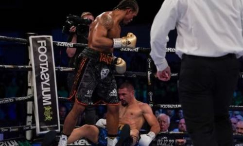 Тяжелым нокаутом закончился бой следующего соперника Артура Бетербиева. Видео