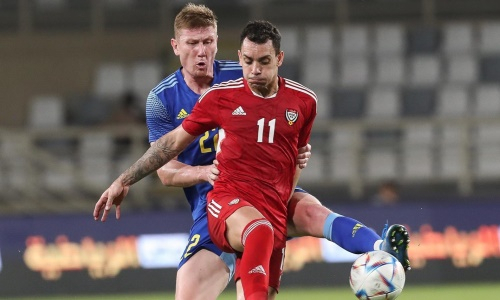 Футболисты сборной Казахстана провели свои юбилейные матчи