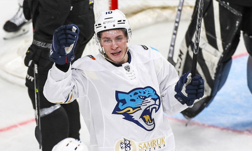 Видео шайб матча КХЛ «Автомобилист» — «Барыс» 4:3 ОТ