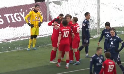 Видео гола Лобжанидже матча Премьер-Лиги «Кызыл-Жар» — «Каспий»