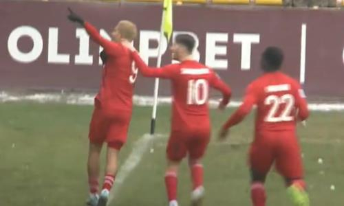 Видео гола Шины матча Премьер-Лиги «Актобе» — «Кайрат»