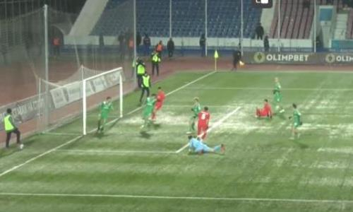 Видео гола Смаилова матча Премьер-Лиги «Аксу» — «Атырау»