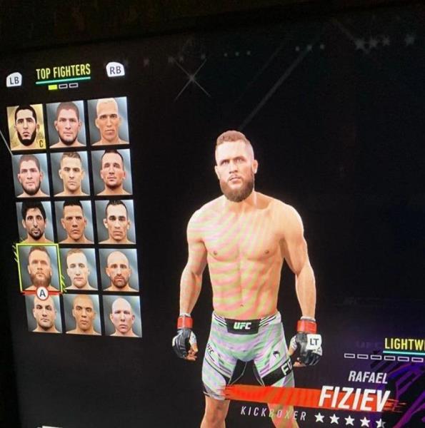 Уроженца Казахстана добавили в игру EA Sports UFC 4. Фото