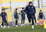 Фоторепортаж с тренировки сборной Казахстана в Алматы