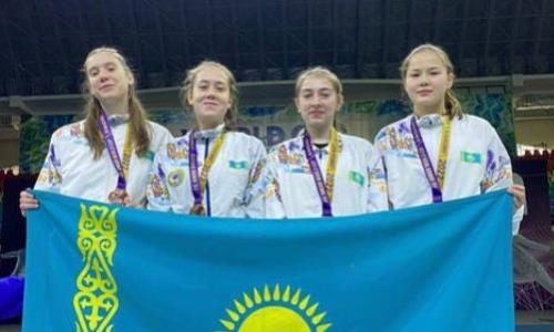 Казахстанские рапиристки завоевали бронзовые медали на Кубке мира по фехтованию