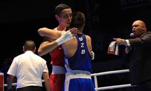 Олимпийский чемпион из Узбекистана расквитался с казахстанским боксером