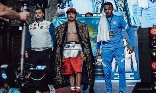 «Казахский воин» получил сообщение от соперника по титульному бою и отреагировал