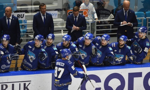 «Барыс» объявил состав на матч КХЛ с «Ак Барсом» 