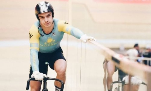 Казахстанец высказался своем выступлении на Лиге чемпионов UCI по велоспорту на треке