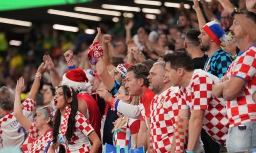 Появилось видео реакции болельщиков на улицах Хорватии после сенсационной победы над Бразилией