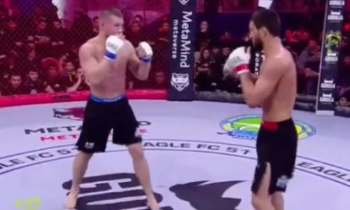 Фиаско чемпиона закончился главный бой турнира лиги Хабиба в Казахстане