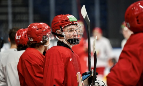 Сборная Беларуси начала подготовку к матчу с Казахстаном на Кубке Первого канала. Фото