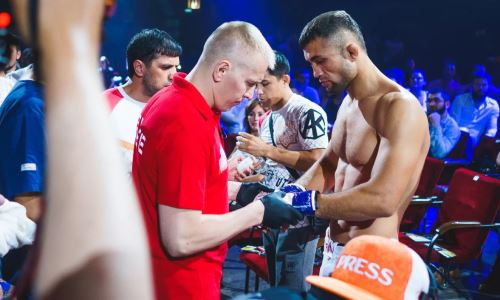 Тренер таджикистанского «Терминатора» назвал причину отмены боя с казахстанцем