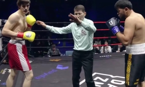 Тяжеловес из Казахстана нокаутом в первом раунде дебютировал в профи