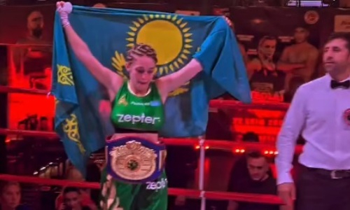 Самая сексуальная боксерша Казахстана стала чемпионкой мира