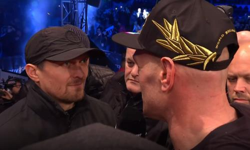 «У него жопка подгорела». Усик рассказал о встрече с Фьюри